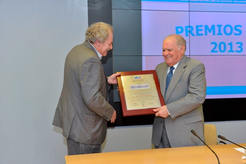 Bertrand Rosenthal recibe el reconocimiento de Personalidad Iberoamericana del Año 2013